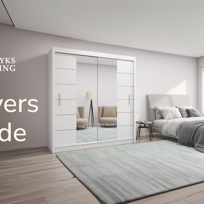 Relyks Living buyers guide header image showing mirrored wardrobe in a bedroom