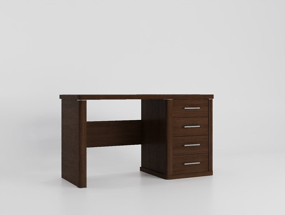 Optima Computer Desk | 4-Drawer | Rounded Corners | 53x21x31 in
