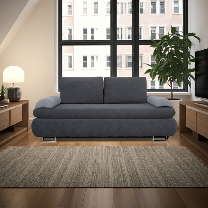 Marietta Armless Sofa Bed for Small Spaces