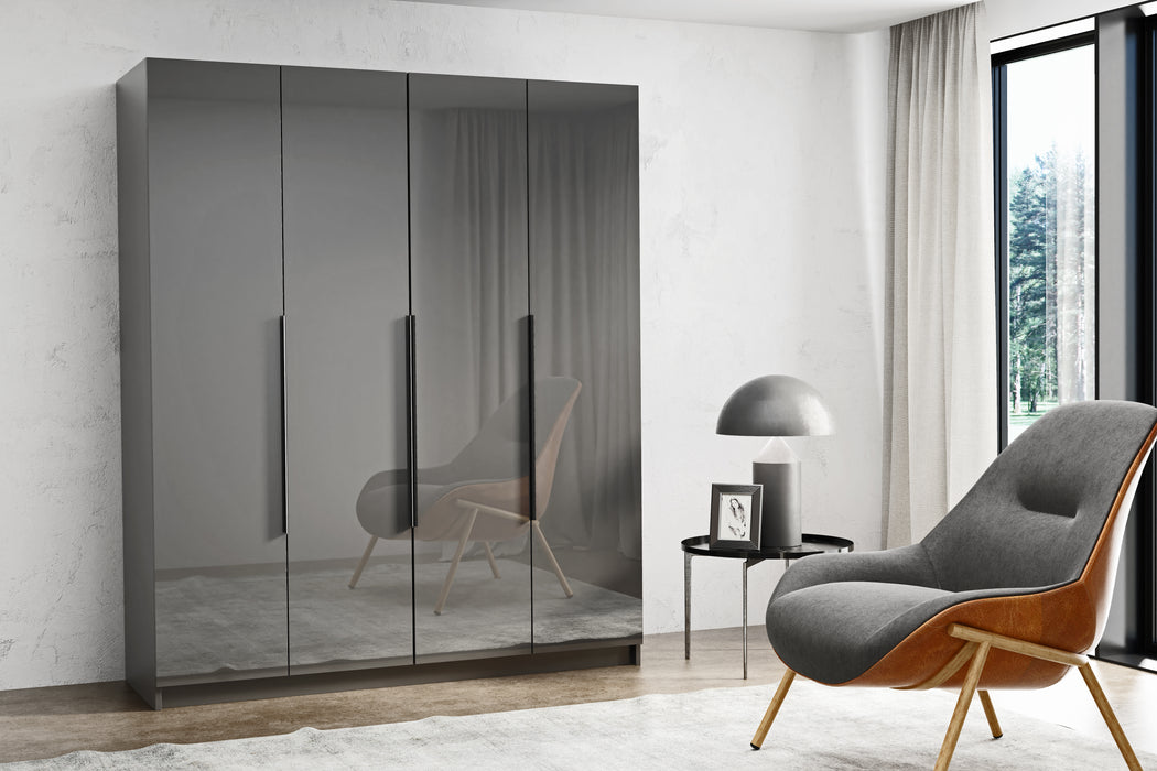 Paris Modern Closet in 63" & 71", Mirror & Mirrorless NEW