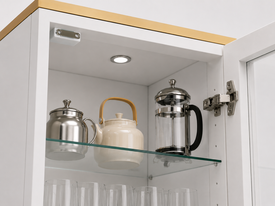 Magnetic Cabinet Door Catch Add-On | Secure Door Closure