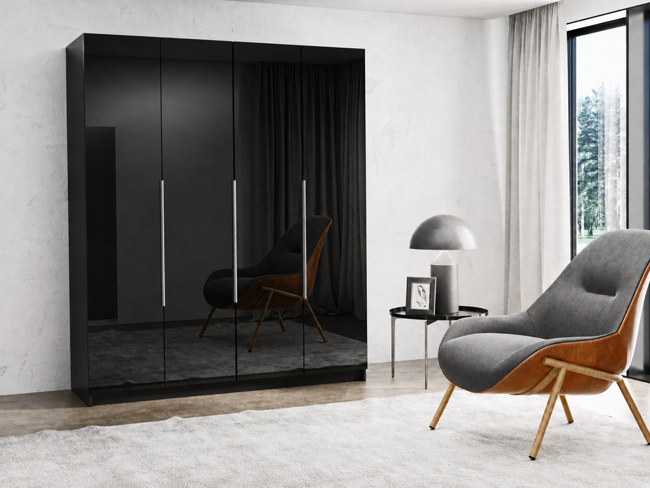 Paris Modern Closet in 63" & 71", Mirror & Mirrorless NEW
