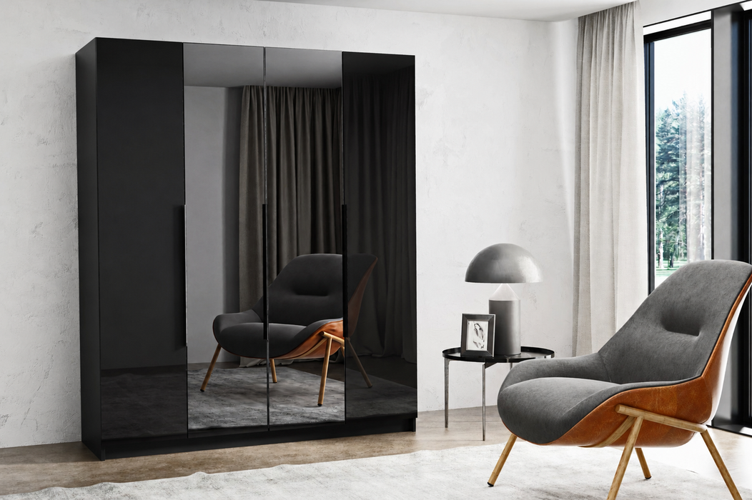 Paris Modern Closet in 63" & 71", Mirror & Mirrorless NEW