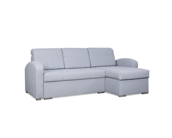 Denis Reversible Convertible Sectional with Full-Size Sleeper – Stylish & Functional Sofa