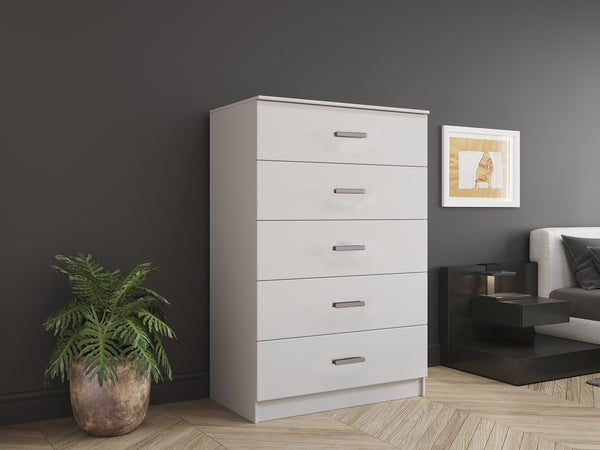 Jumbo Chest Dresser 36" Perfect Storage Solution in Gray, Black, Wenge, White Colors