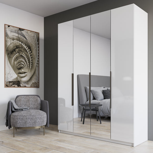 Paris Modern Closet in 63" & 71", Mirror & Mirrorless NEW