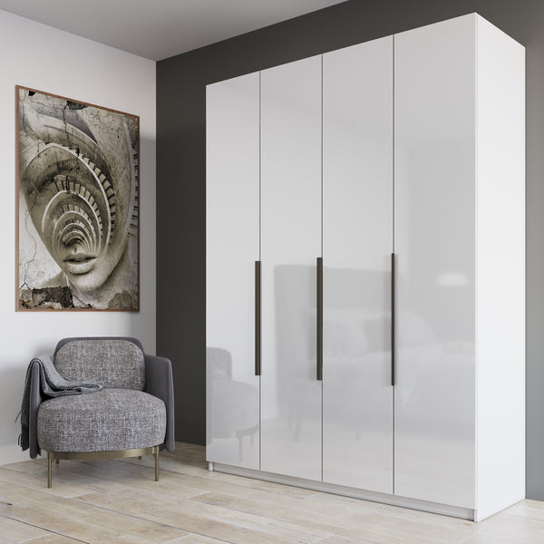 Paris Modern Closet in 63" & 71", Mirror & Mirrorless NEW