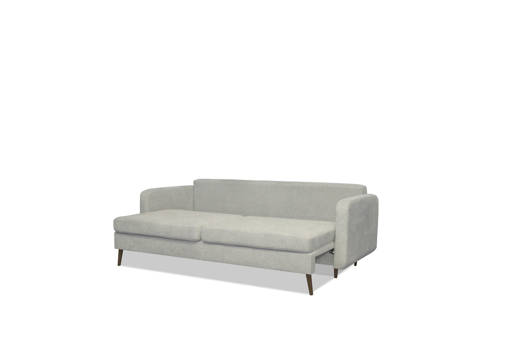 Prince Mid-Century Modern Sleeper Sofa with Hidden Storage – Convertible Sofa Bed for Small Spaces