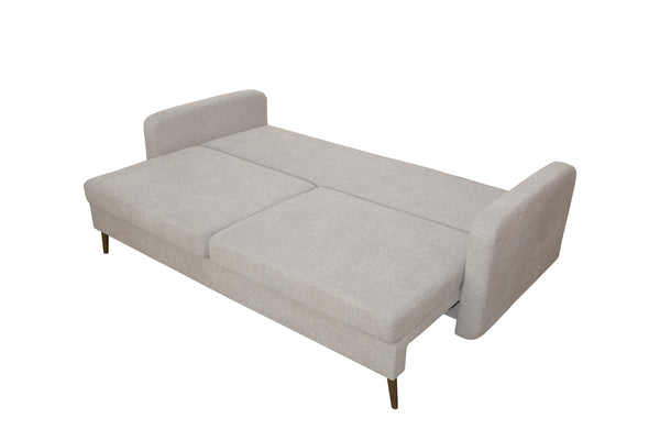Prince Mid-Century Modern Sleeper Sofa with Hidden Storage – Convertible Sofa Bed for Small Spaces