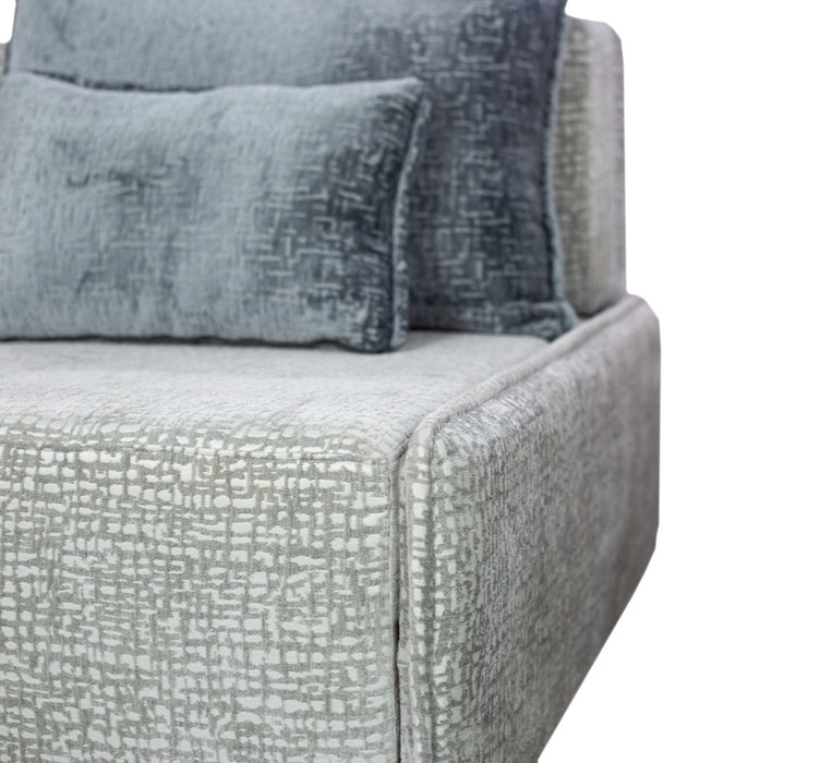 Sara 61" Sleeper Sofa Bed – Compact Grey Loveseat Futon with 55" x 81" Sleep Surface