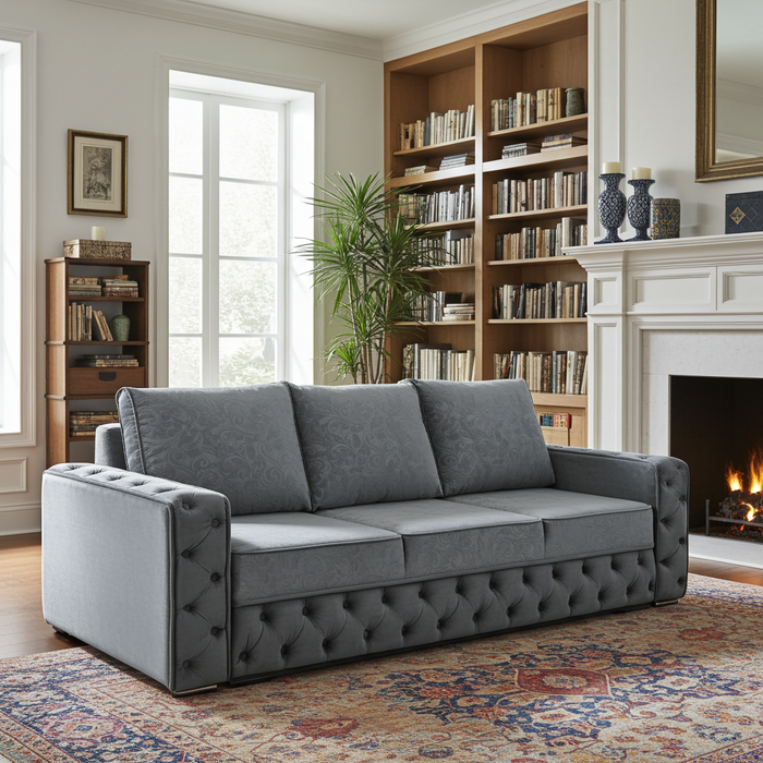 Marylin Sleep in Comfort and Style with a Classic Design Queen Sofa Bed