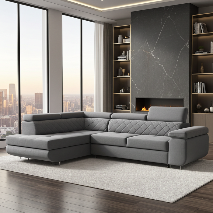 Laguna L-Shape Sectional Sofa for Your Modern Living Room