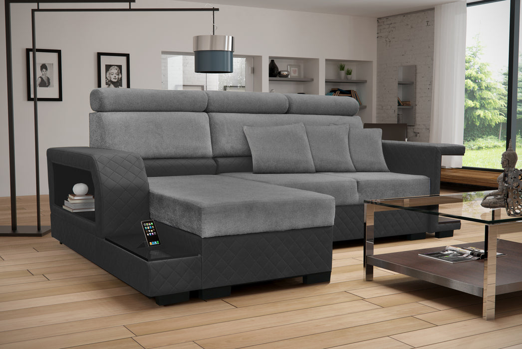 Amaro 107" Sleek Sectional with Modern Features