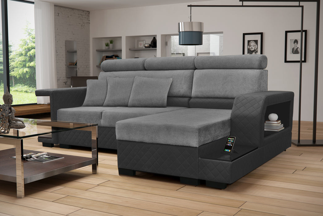 Amaro 107" Sleek Sectional with Modern Features