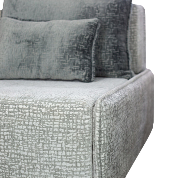 Sara 61" Sleeper Sofa Bed – Compact Grey Loveseat Futon with 55" x 81" Sleep Surface