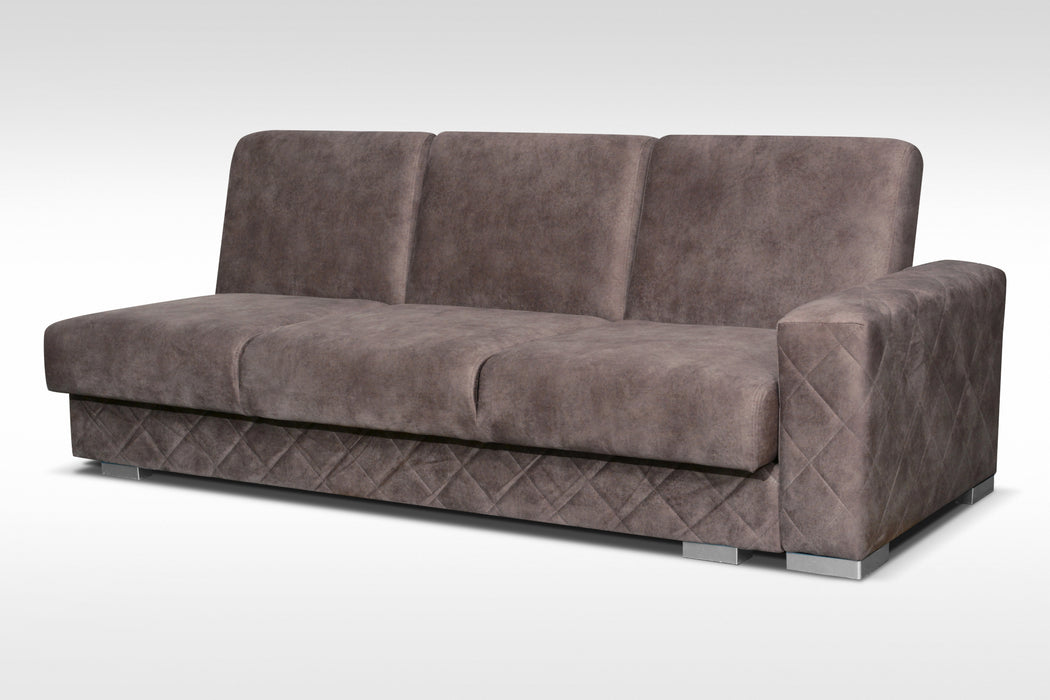 Norman Corner Sofa Microfiber X-Shape Motif Adds a Modern Touch to Your Home Décor