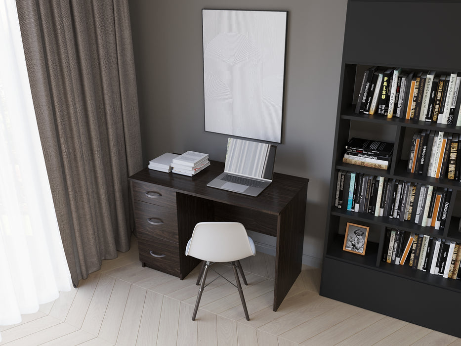 Gucio Computer Desk for Your Home Office in Gray, Black, Wenge, White Colors
