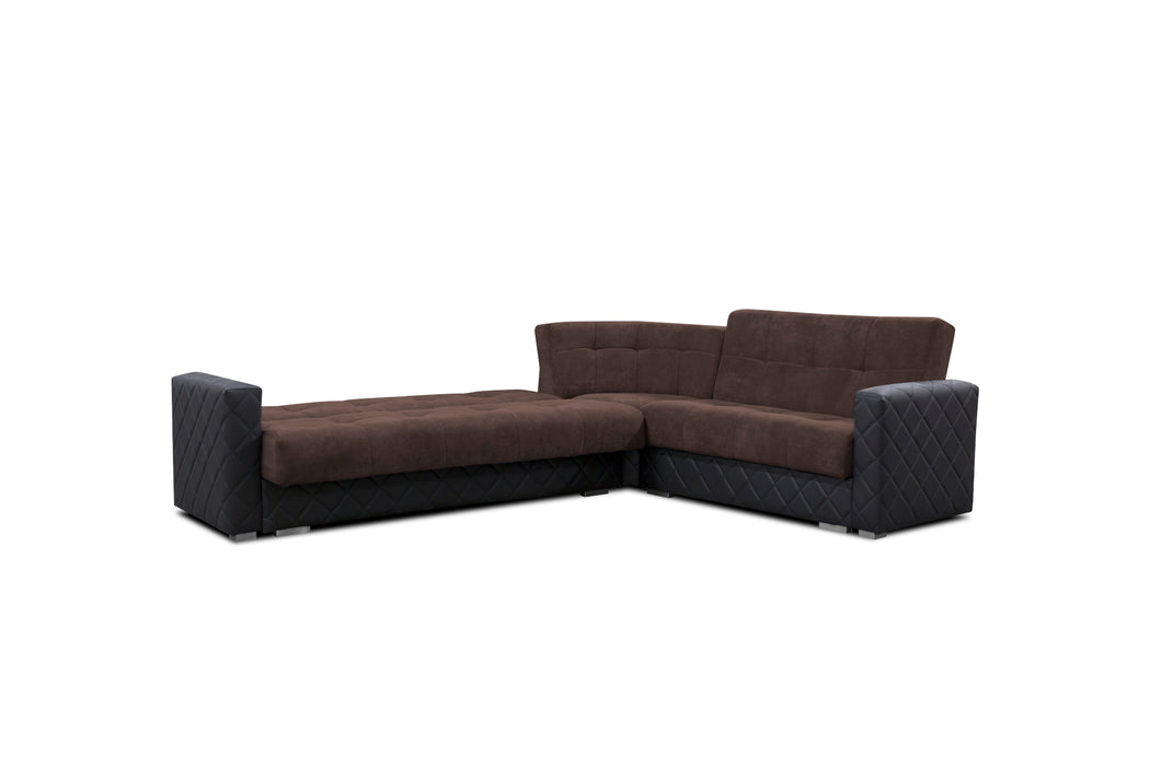 Porto Microfiber Corner Sofa Sectional